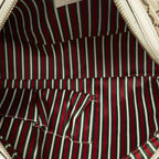 Gucci Britt Satchel Beige Ivory GG Canvas — view 9