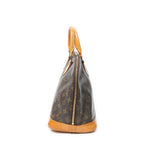 Louis Vuitton Alma Brown Monogram Canvas Handbag — view 4