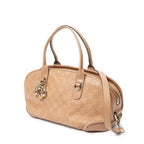 Gucci Heart Bit Satchel Orange Guccissima — view 2
