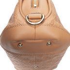 Gucci Heart Bit Satchel Orange Guccissima — view 8