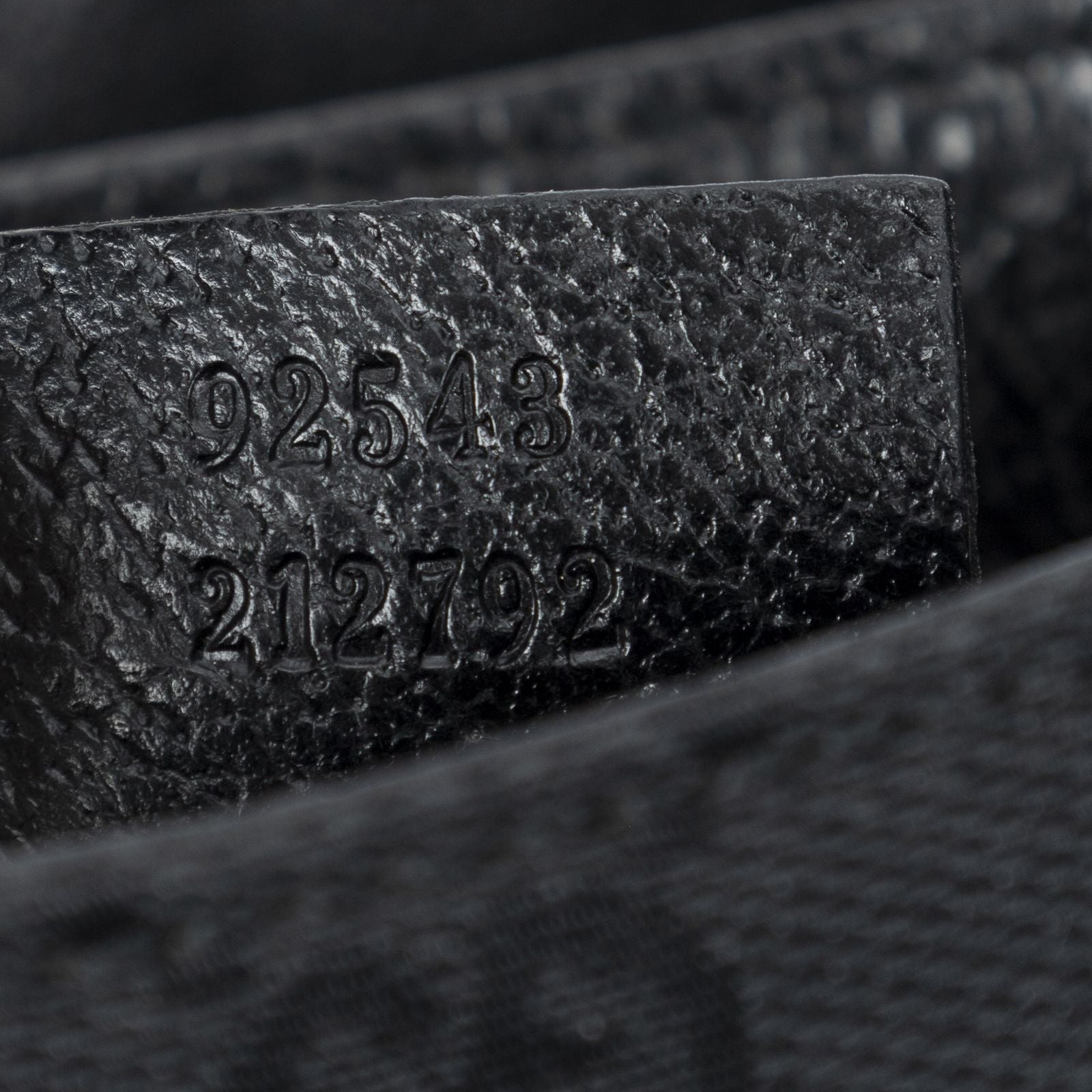 Gucci Small Waist Pouch Black GG Canvas — view 5