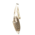 Gucci Web Media Messenger Beige Ivory GG Canvas — view 3