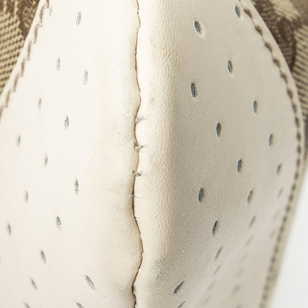 Gucci Web Media Messenger Beige Ivory GG Canvas — view 8