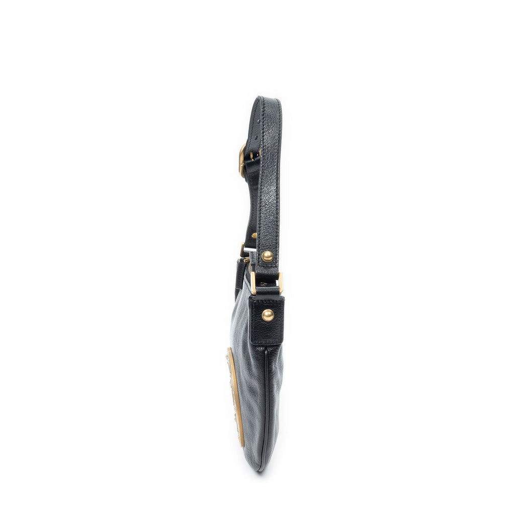 Gucci Blondie Hobo Black Studded Calfskin — view 3