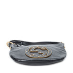 Gucci Blondie Hobo Black Studded Calfskin — view 6