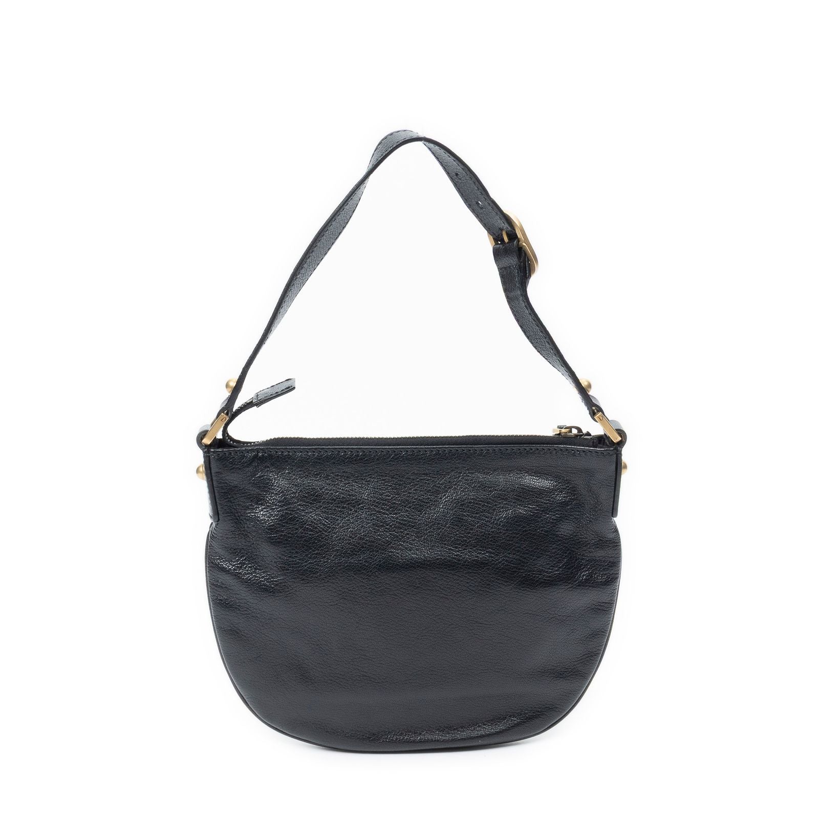 Gucci Blondie Hobo Black Studded Calfskin — view 5