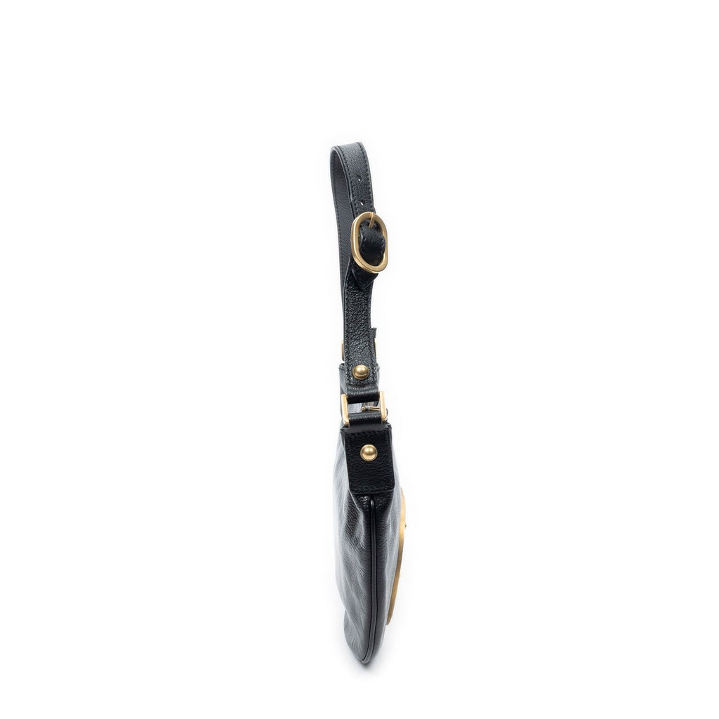 Gucci Blondie Hobo Black Studded Calfskin — view 4