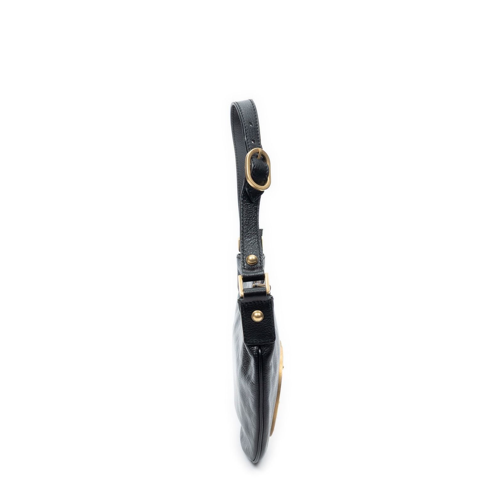 Gucci Blondie Hobo Black Studded Calfskin — view 4