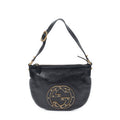 Gucci Blondie Hobo Black Studded Calfskin