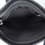 Gucci Front Slip Pocket Crossbody Black GG Canvas — view 9