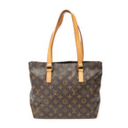 Louis Vuitton Cabas Piano Brown Monogram Canvas Tote