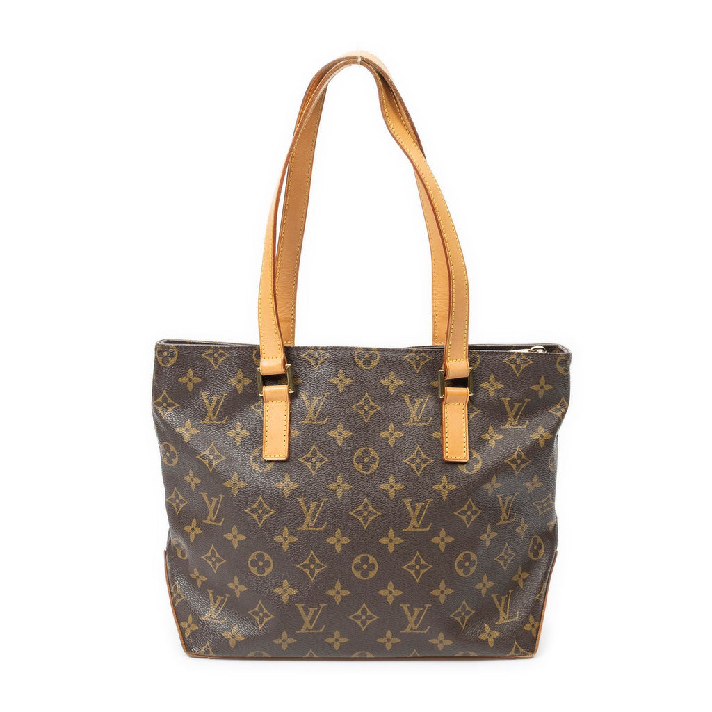 Louis Vuitton Cabas Piano Brown Monogram Canvas Tote — view 5