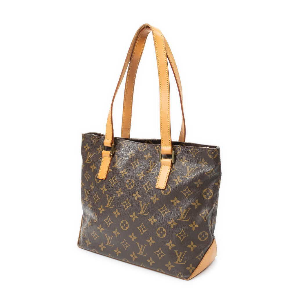 Louis Vuitton Cabas Piano Brown Monogram Canvas Tote — view 2