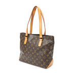 Louis Vuitton Cabas Piano Brown Monogram Canvas Tote — view 2