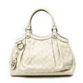 Gucci Mini Tote Ivory Guccissima