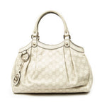 Gucci Mini Tote Ivory Guccissima