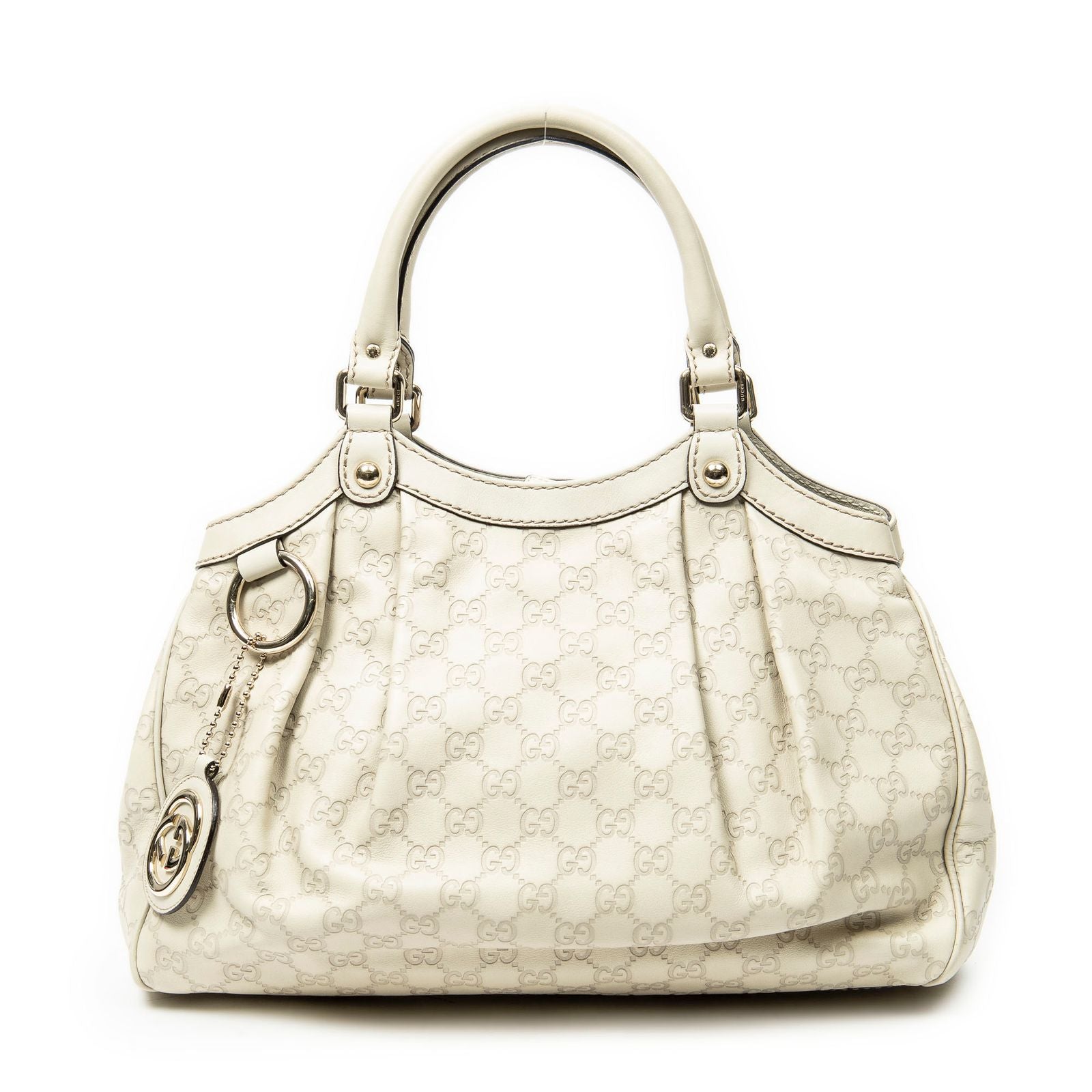 Gucci Mini Tote Ivory Guccissima