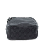 Gucci Square Flat Crossbody Black GG Canvas — view 6