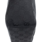 Gucci Square Flat Crossbody Black GG Canvas — view 8