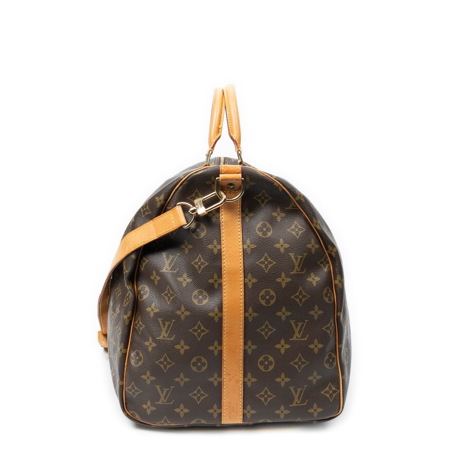 Louis Vuitton Keepall Bandouliere Brown Monogram Canvas — view 4