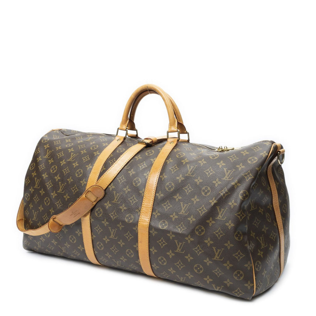 Louis Vuitton Keepall Bandouliere Brown Monogram Canvas — view 2