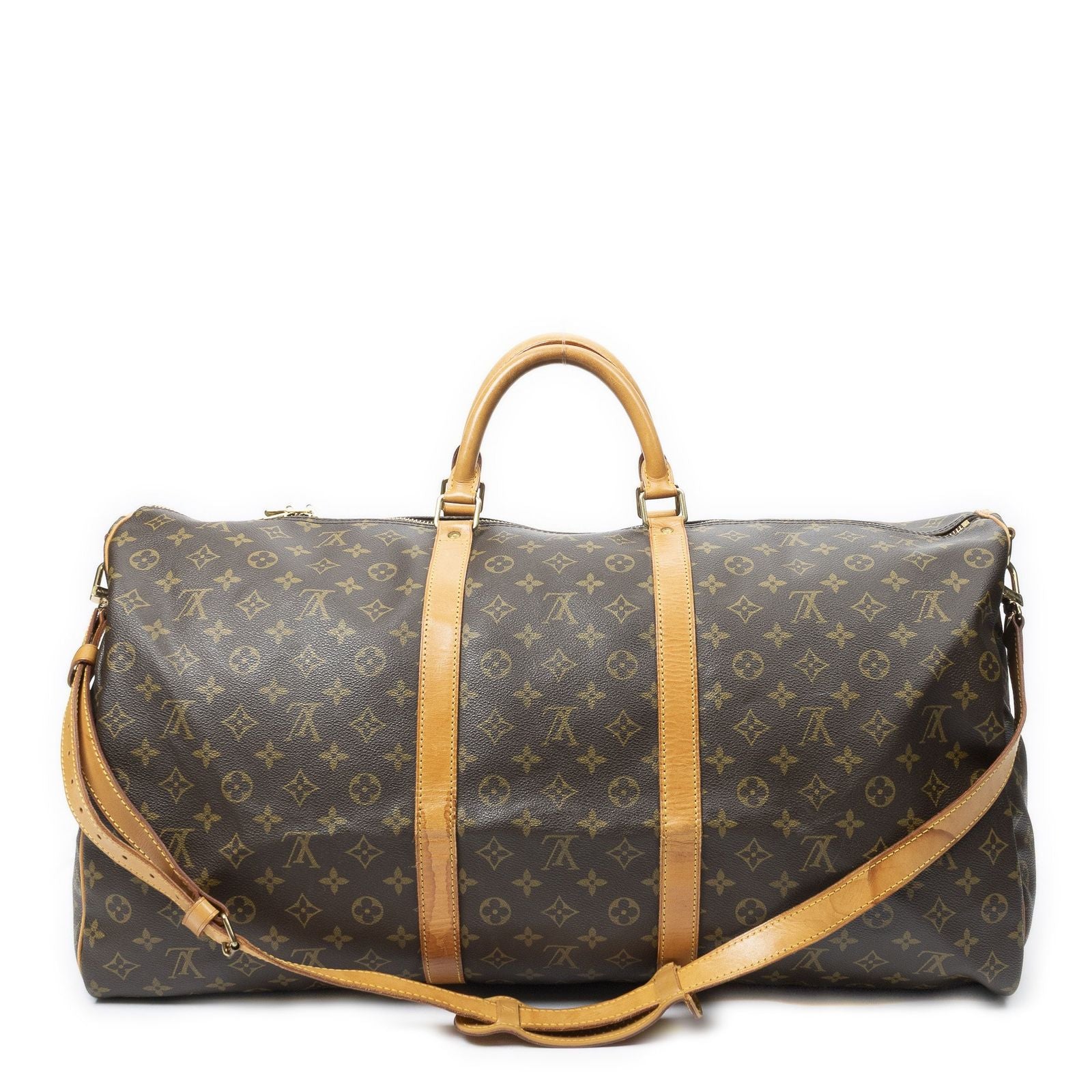 Louis Vuitton Keepall Bandouliere Brown Monogram Canvas — view 5