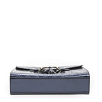 Gucci Medium Emily Chain Flap Purple Guccissima — view 6