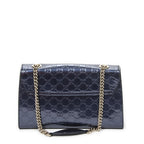 Gucci Medium Emily Chain Flap Purple Guccissima — view 5