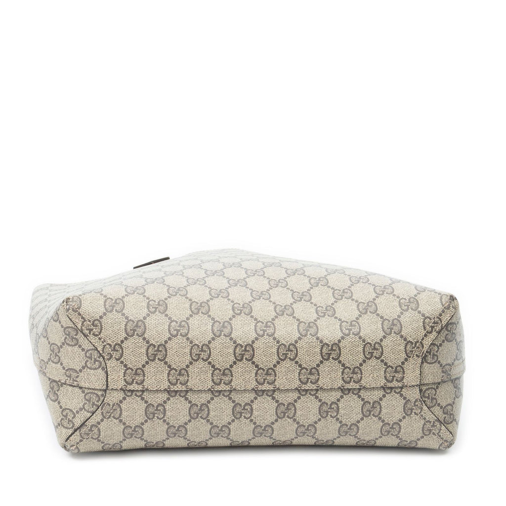 Gucci Roulis Versible Tote Beige Red Supreme Canvas — view 6