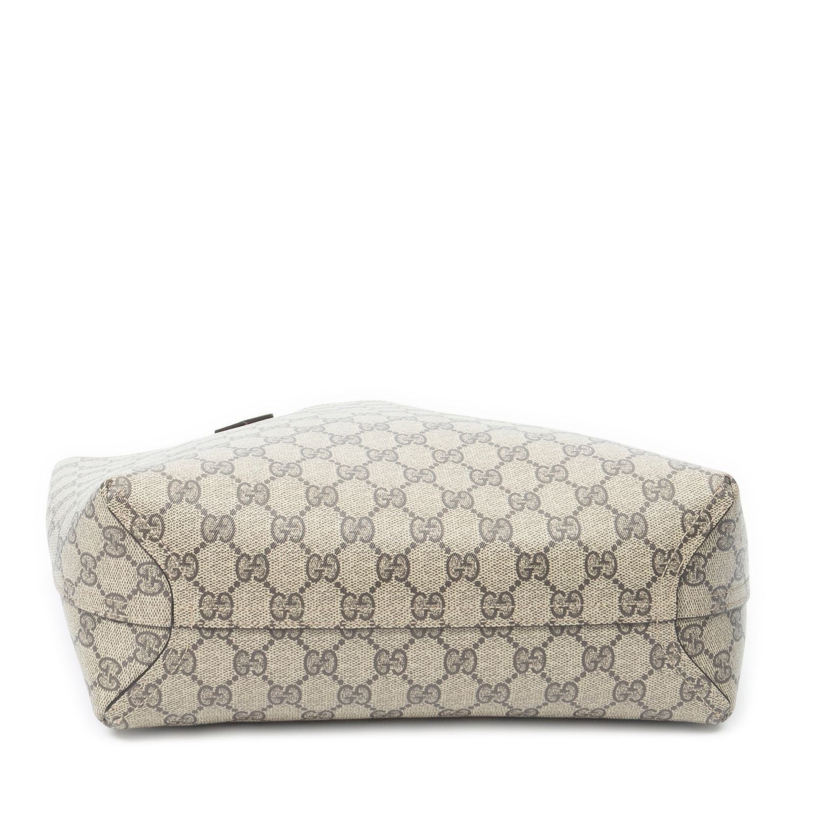 Gucci Roulis Versible Tote Beige Red Supreme Canvas — view 6
