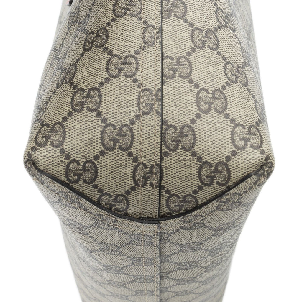 Gucci Roulis Versible Tote Beige Red Supreme Canvas — view 7