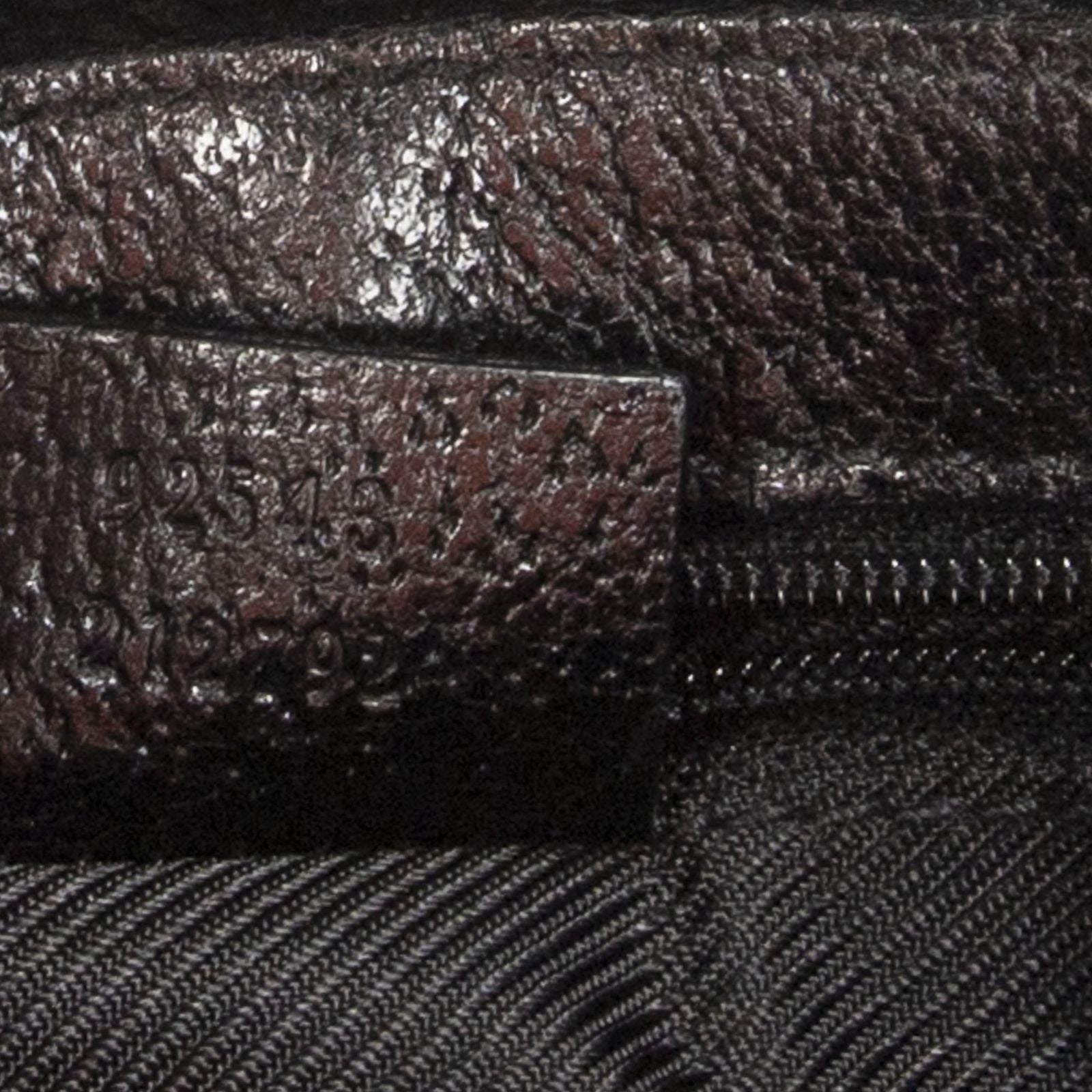 Gucci Small Waist Pouch Black GG Canvas — view 5