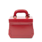 Gucci Lock Vanity Bag Red Smooth Calfskin — view 5