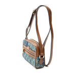 Gucci Mini Web Ophidia Crossbody Blue GG Denim Canvas — view 2