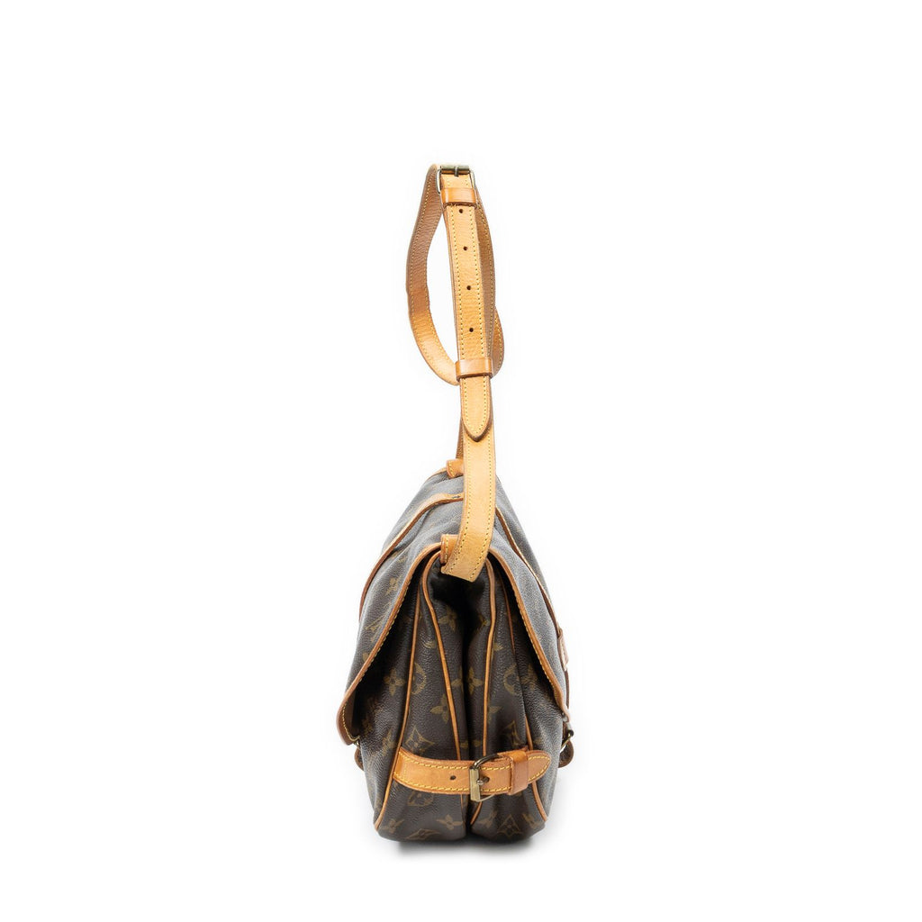 Louis Vuitton Saumur Brown Monogram Canvas — view 4