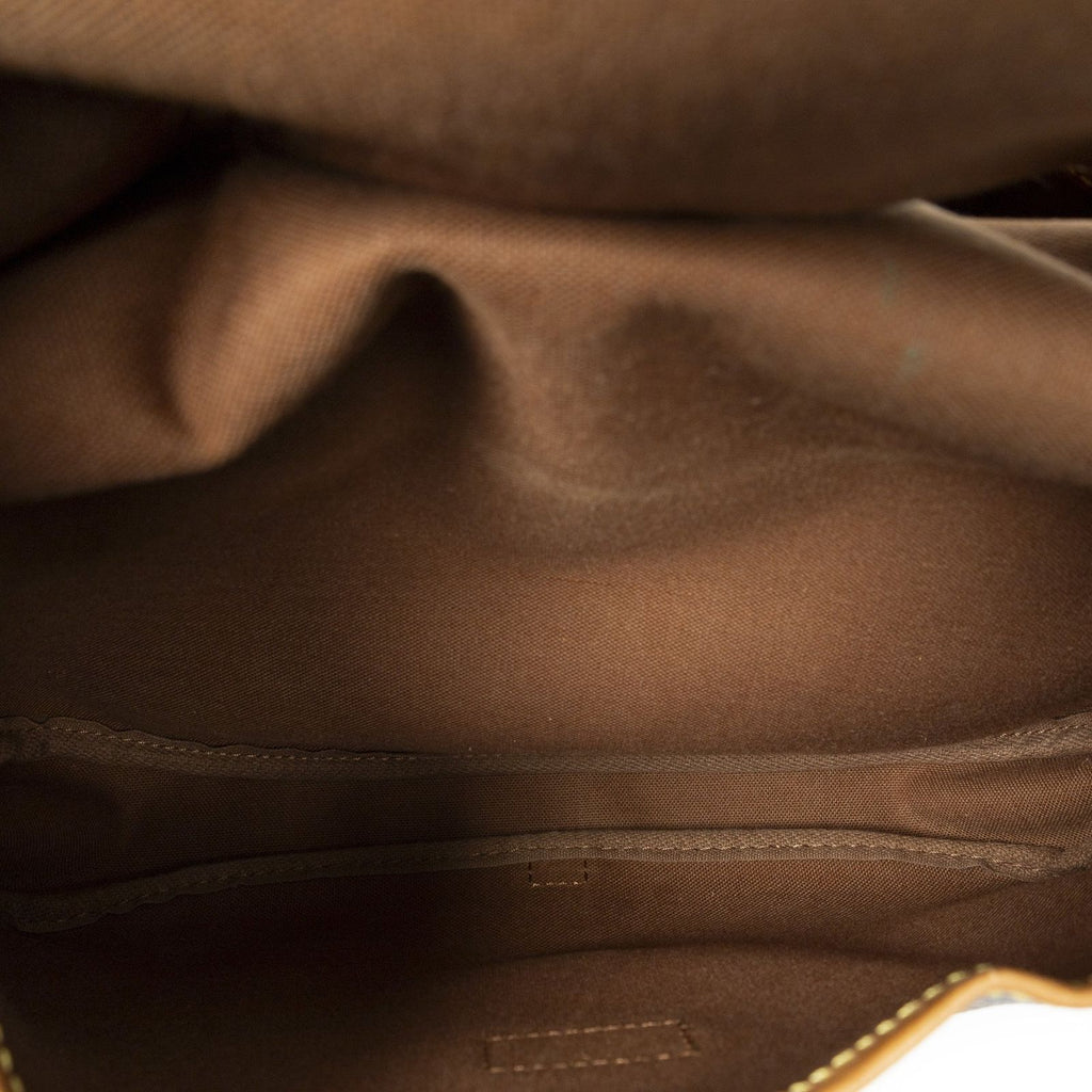 Louis Vuitton Saumur Brown Monogram Canvas — view 9