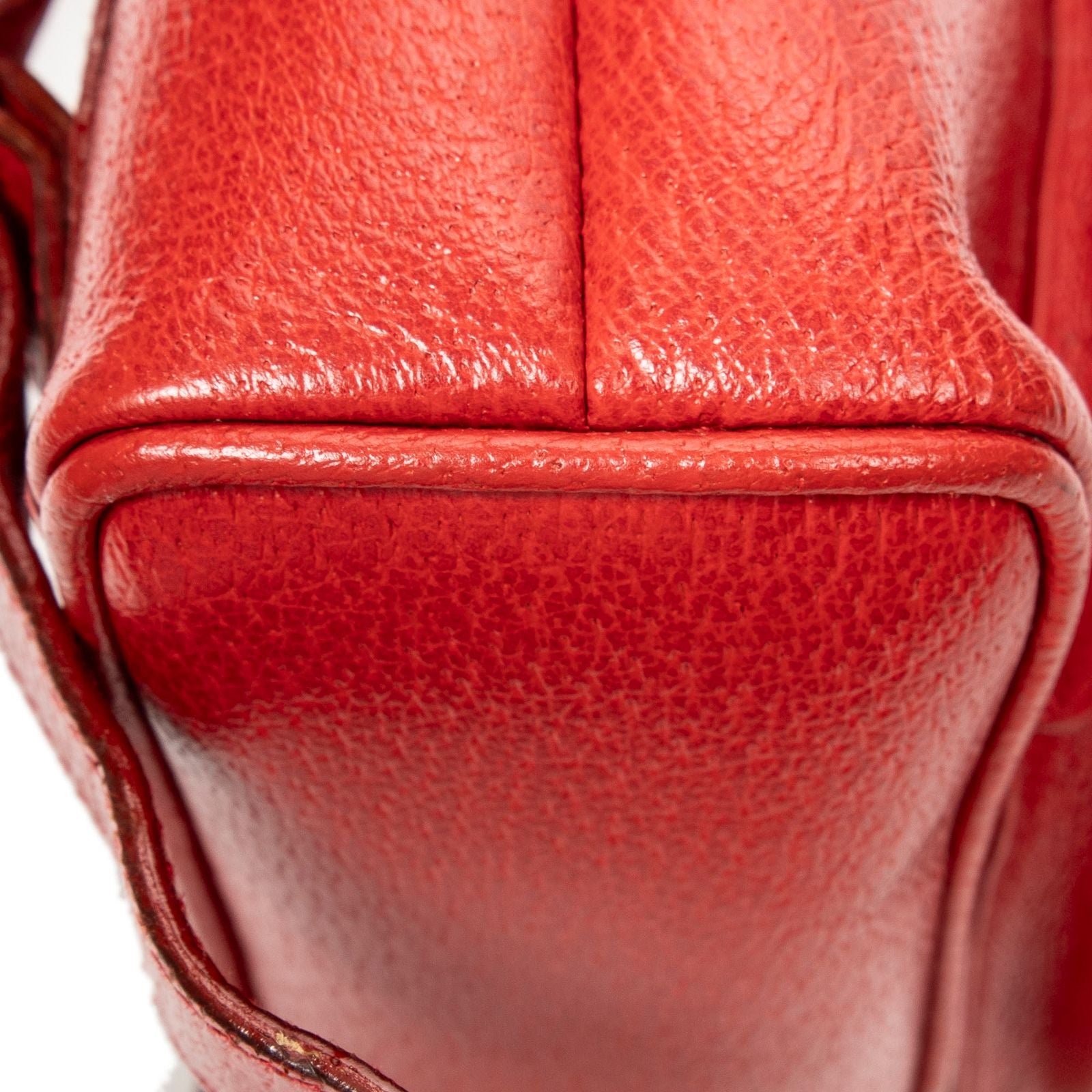 Gucci Minibumbu Backpack Red Studded Calfskin — view 8