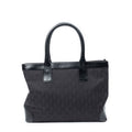 Gucci Zip Shopping Tote Black GG Canvas
