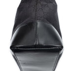 Gucci Zip Shopping Tote Black GG Canvas — view 8