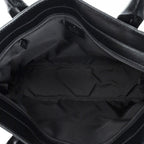 Gucci Zip Shopping Tote Black GG Canvas — view 9