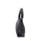 Gucci Zip Shopping Tote Black GG Canvas — view 3