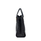 Gucci Nail Head Tote Black GG Canvas — view 3