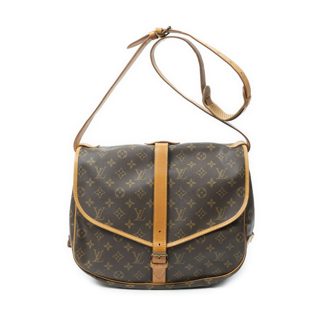 Louis Vuitton Saumur Brown Monogram Canvas