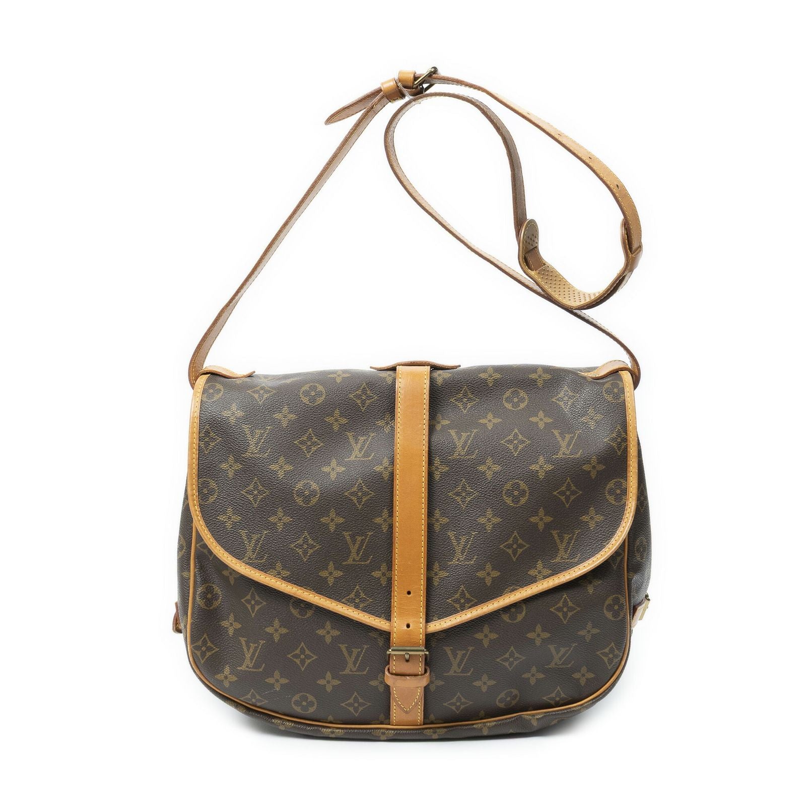 Louis Vuitton Saumur Brown Monogram Canvas