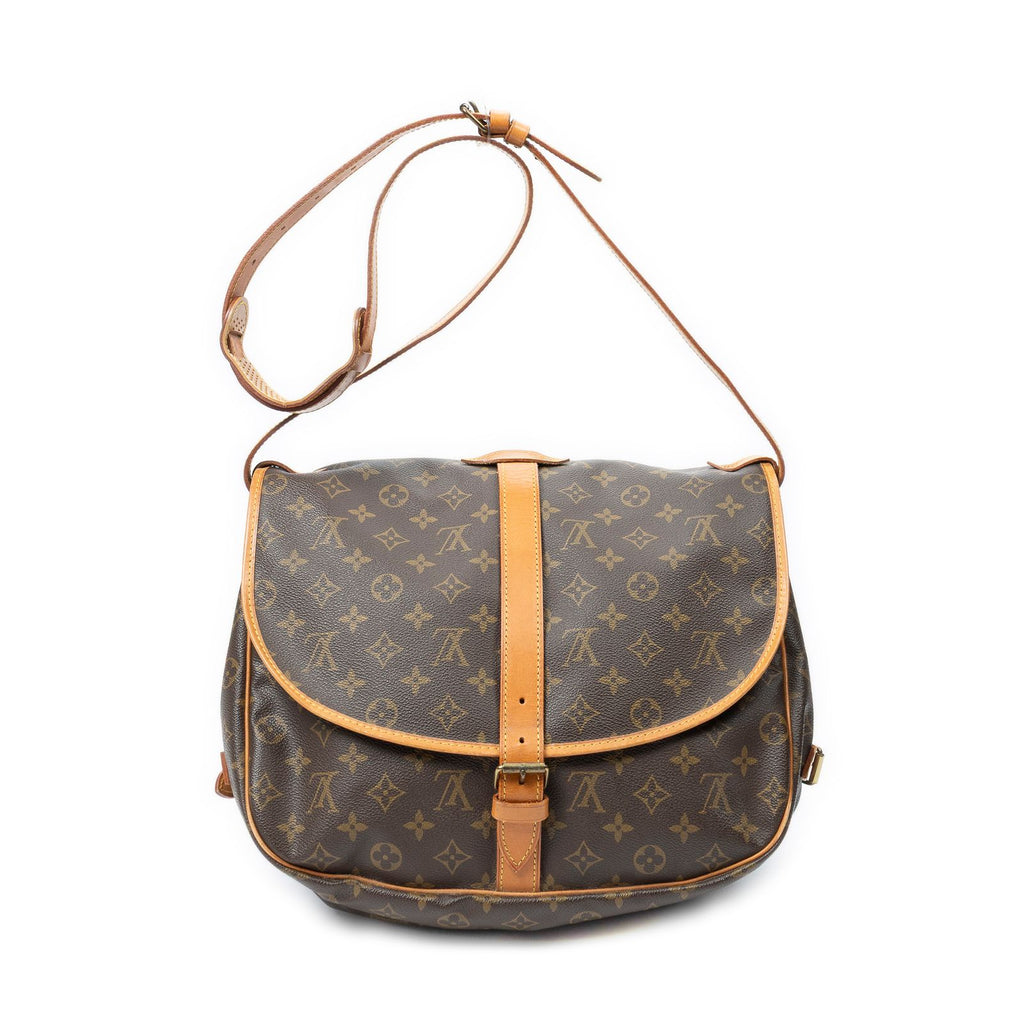 Louis Vuitton Saumur Brown Monogram Canvas — view 5
