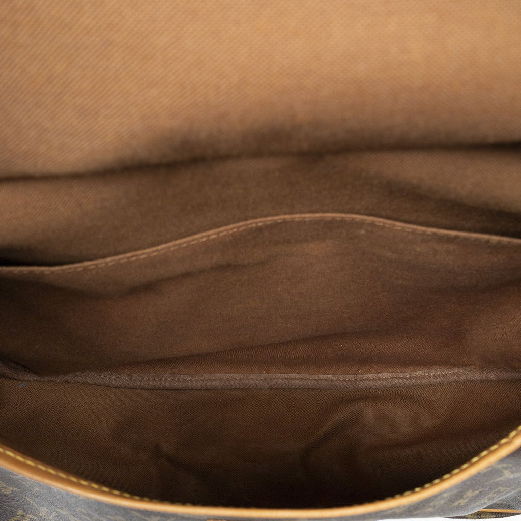 Louis Vuitton Saumur Brown Monogram Canvas — view 9