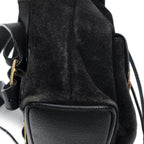 Gucci Minibumbu Backpack Black Suede Leather — view 8