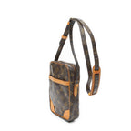 Louis Vuitton Danube Brown Monogram Canvas Crossbody — view 2