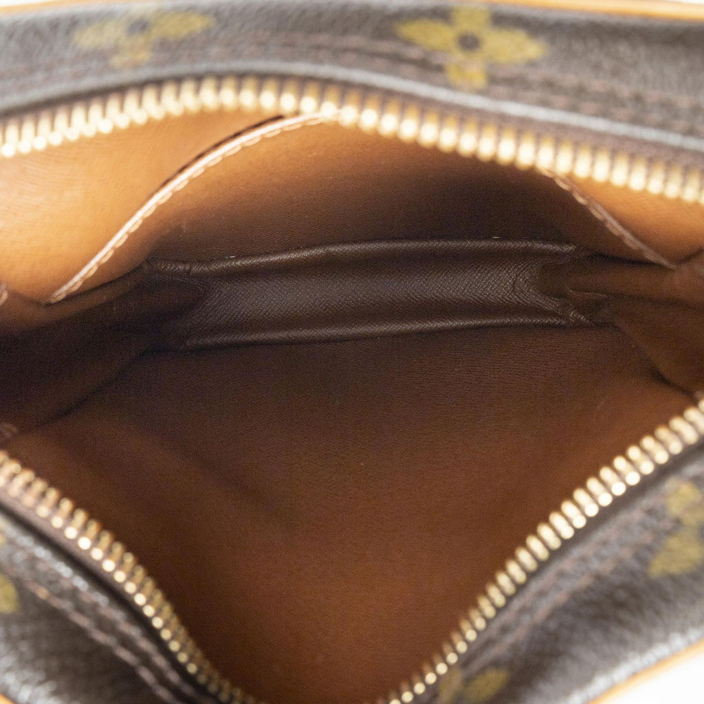 Louis Vuitton Danube Brown Monogram Canvas Crossbody — view 9