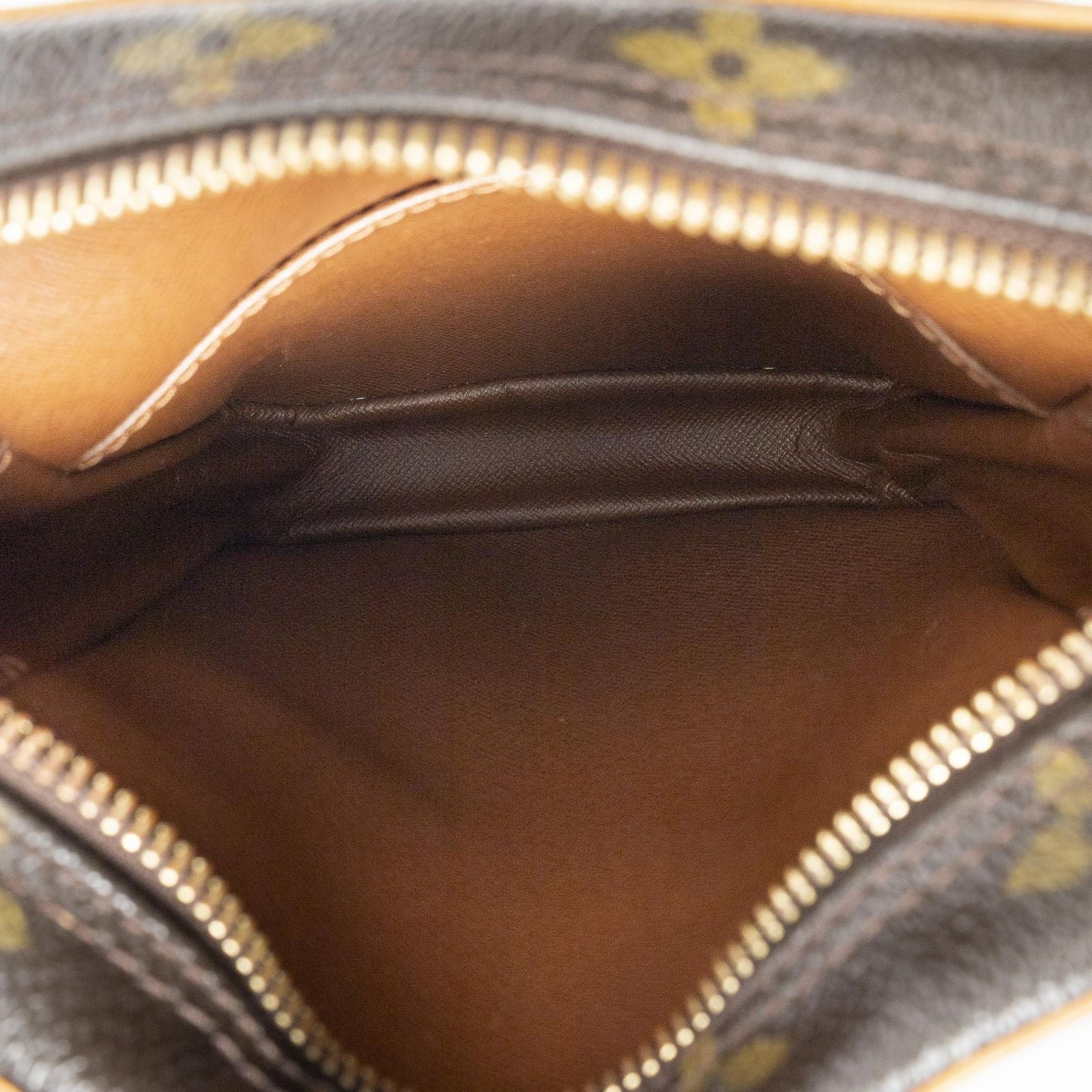 Louis Vuitton Danube Brown Monogram Canvas Crossbody — view 9